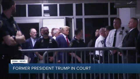 Former president enters not guilty plea at arraignment hearing, indictment unsealed