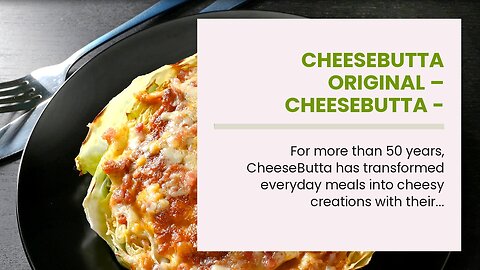 CheeseButta Original – CheeseButta - Gourmet Products