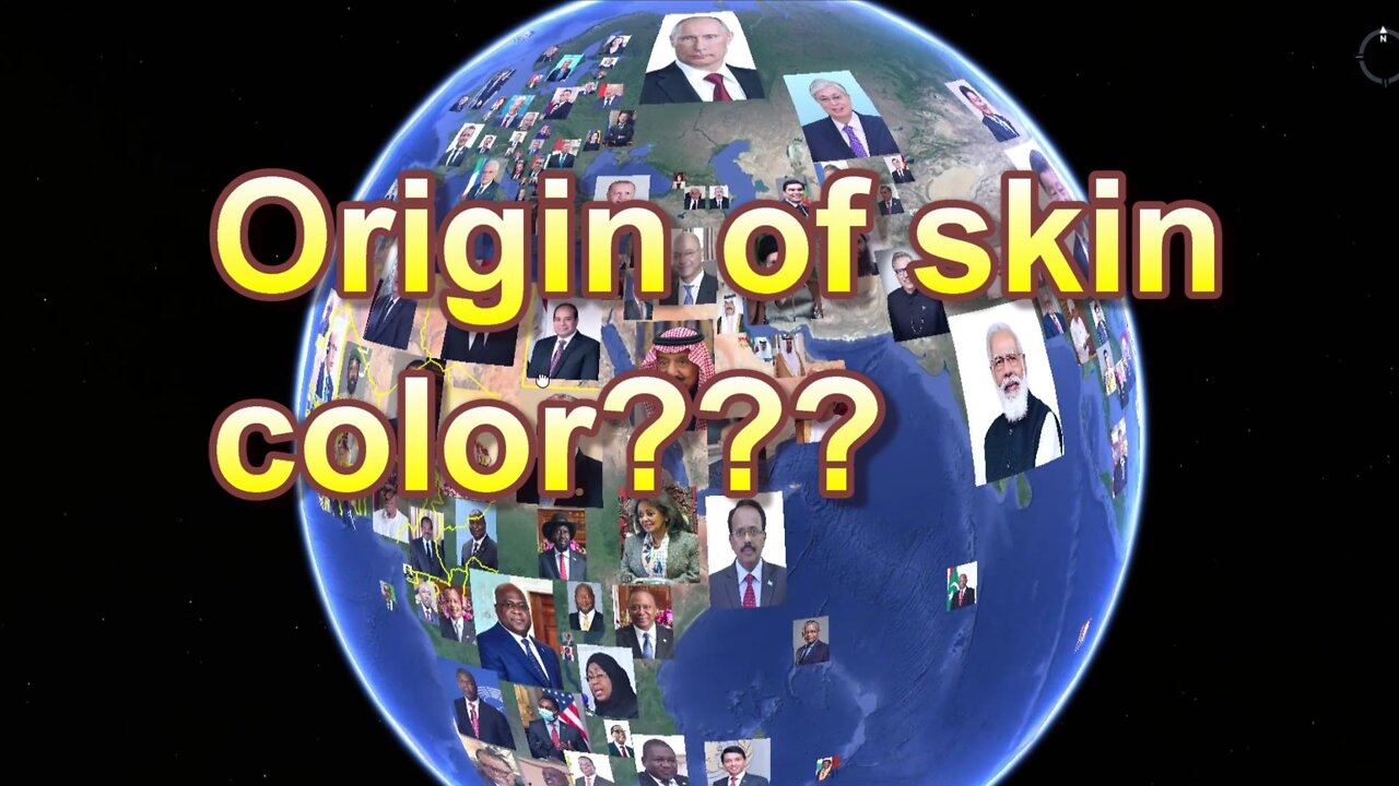 Origin of Skin Color - Expansion of Civilization from Shem, Ham, and Japheth