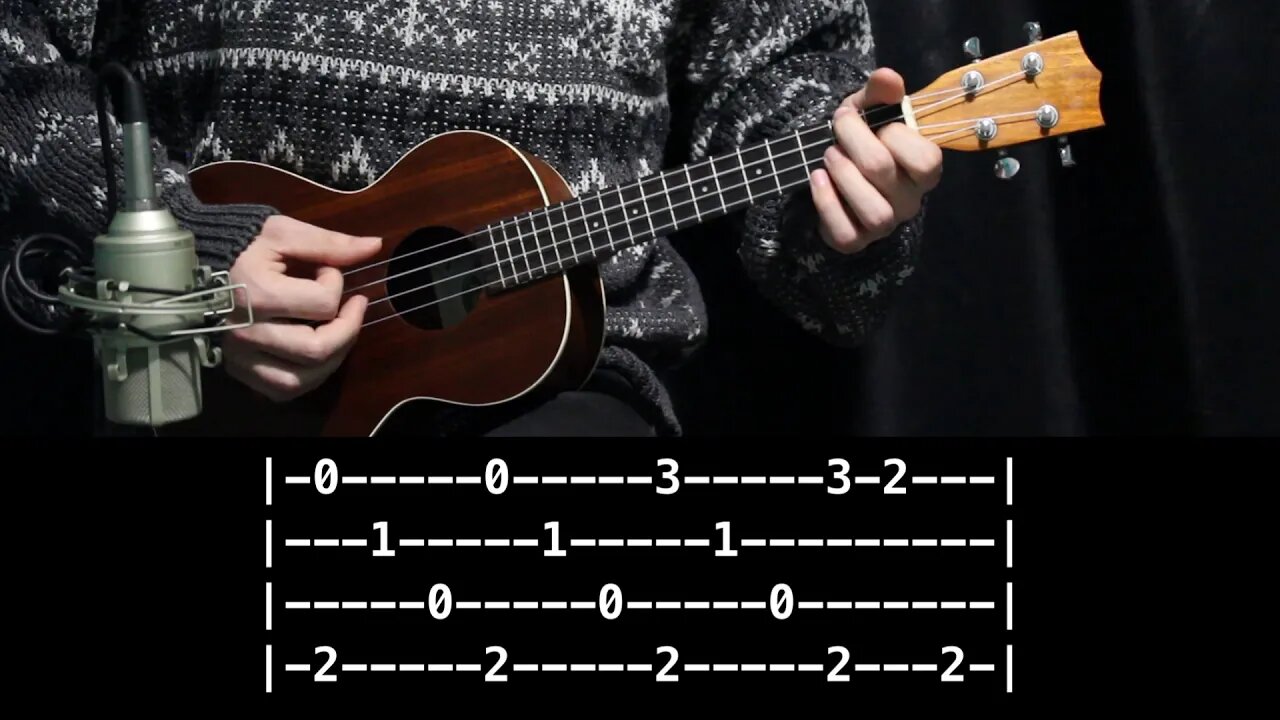 Fingerstyle Ukulele | Silent Night Tenor Uke Tabs | Christmas Songs