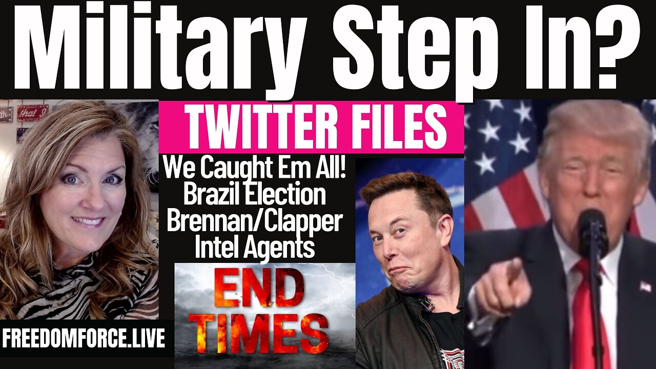 Military Step In? TwitterFiles, Truth about End Times 12-4-22