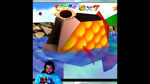 Getting Eaten by a Fish in Mario 64 for the First Time