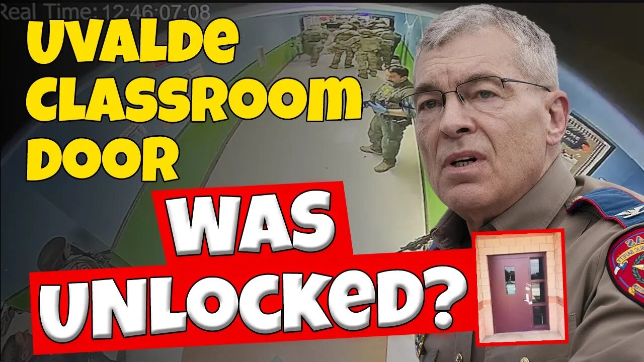 Uvalde Police Cover Up Exposed | They lied about the door being locked. Cowards?