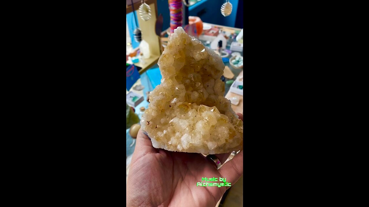 Citrine cluster