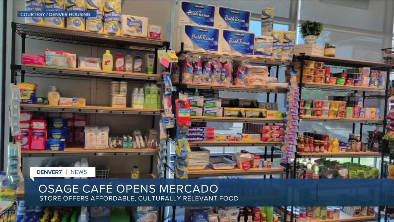 Osage Cafe adds mercado in Denver's Lincoln Park neighborhood