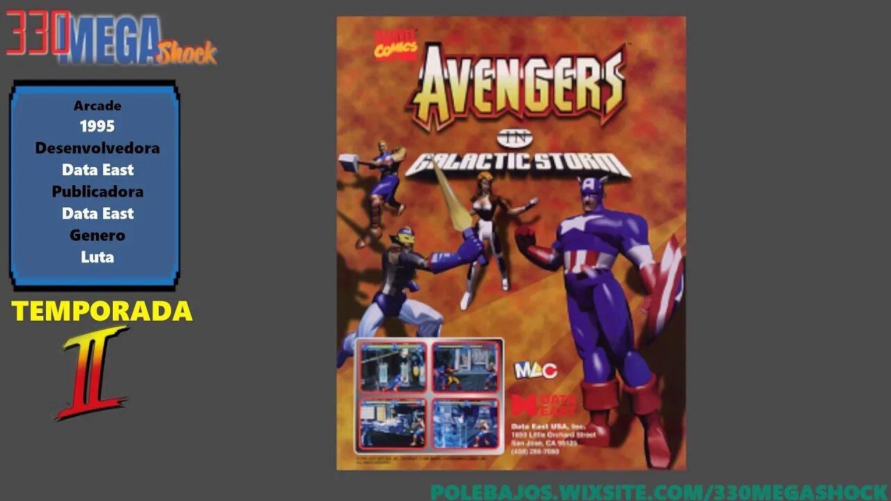 Jogo Completo 67 :The Avengers in Galatic Storn (Arcade)