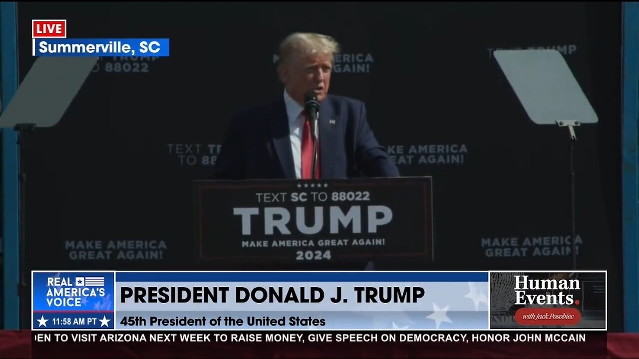 Trump: We'll Go From A Biden Bust To A Trump Boom