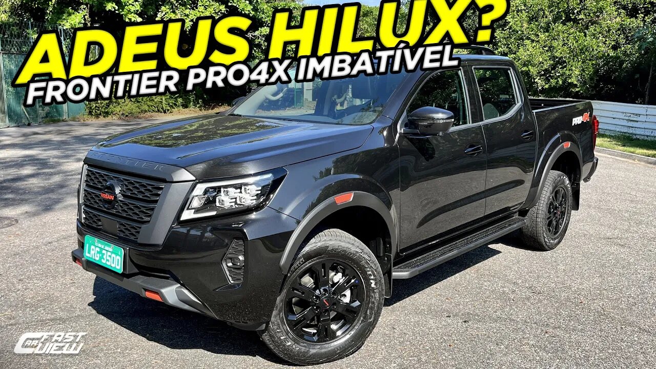 NOVA NISSAN FRONTIER PRO 4X 2.3 TURBO DIESEL 4x4 2023 MELHOR QUE TOYOTA HILUX?