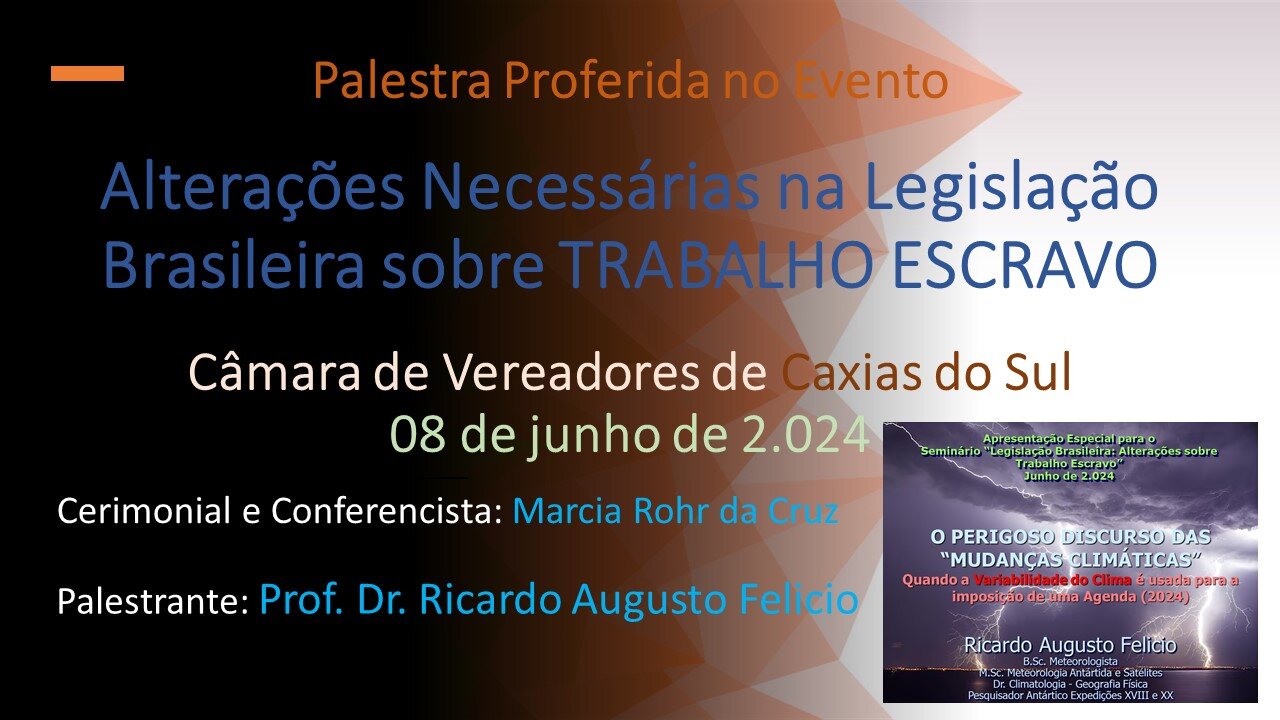 O Perigoso Discurso das “Mudanças Climáticas”