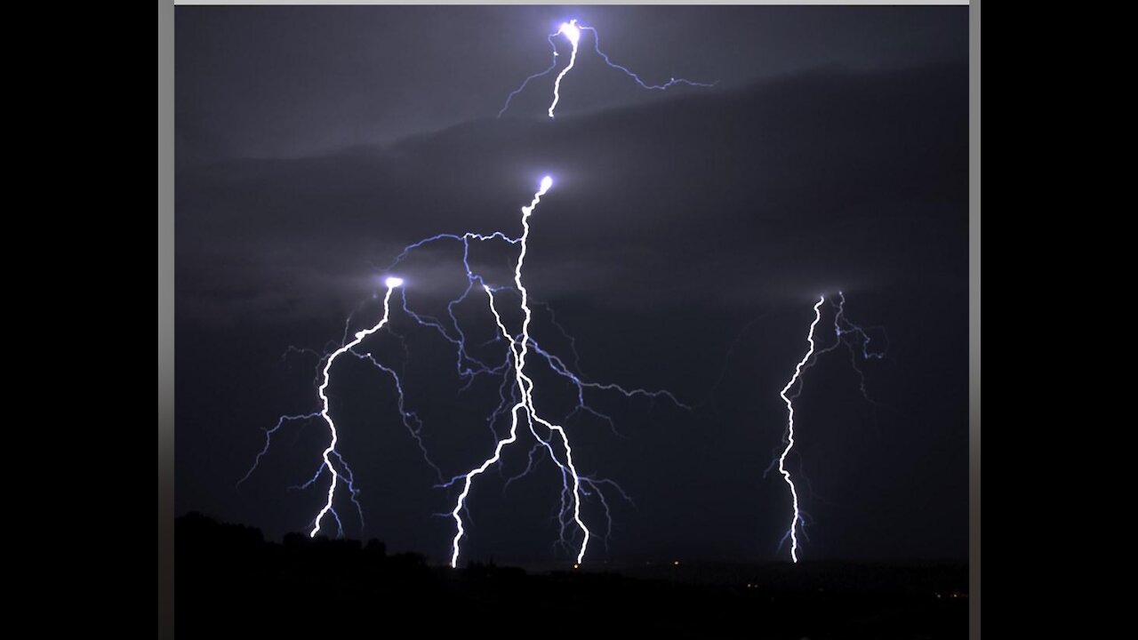 Lots of rain and lightning in Alabama