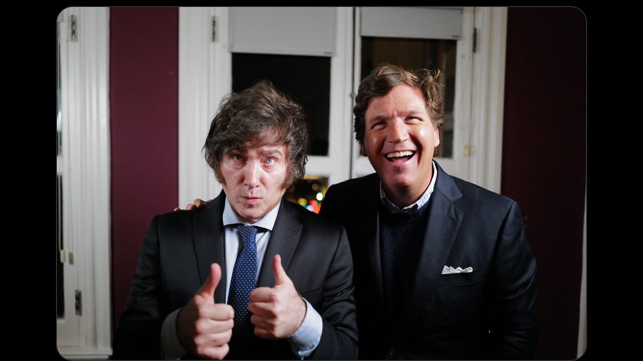 Tucker Carlson entrevista a Javier Miley próximo presidente Argentino en Español Subtitulos