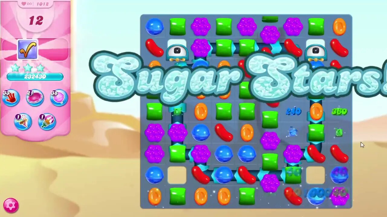 Candy Crush Saga Level 1012