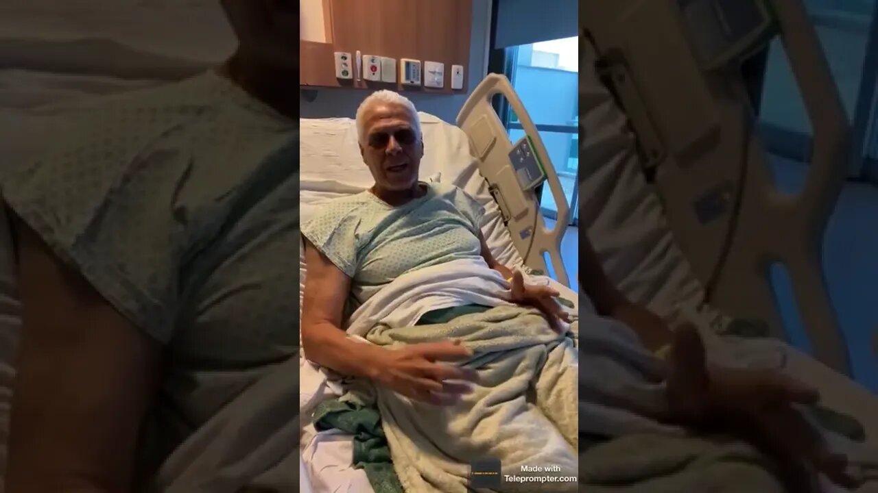 Roberto Dinamite se recuperando de cirurgia de retirada de tumor