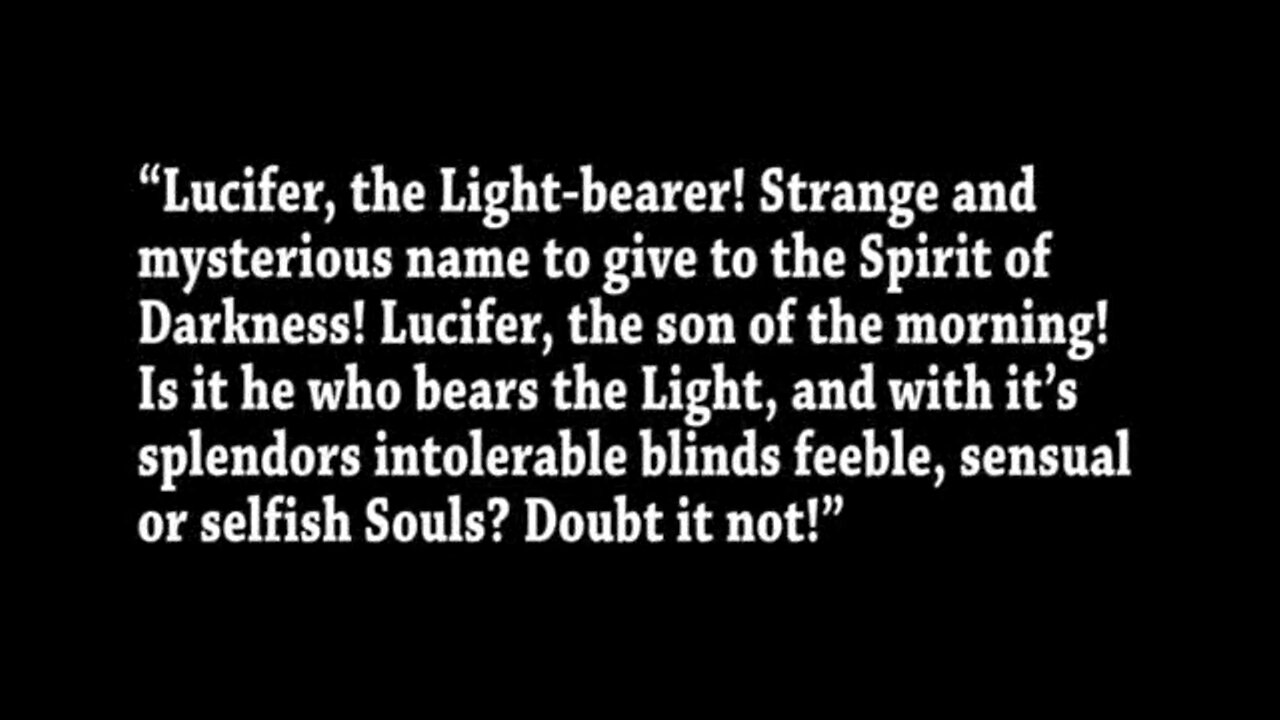 Lucifer and the Black Sun! Robert Sepehr