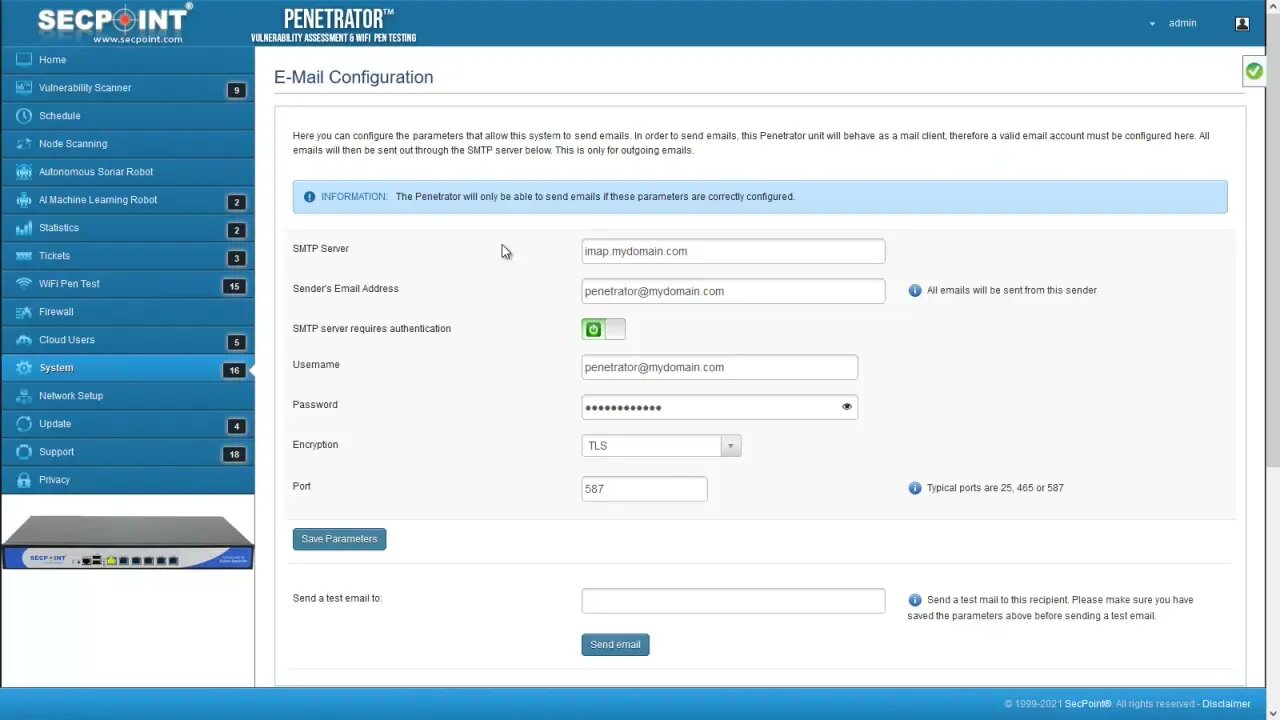 SecPoint Penetrator V52 Vulnerability Scanner