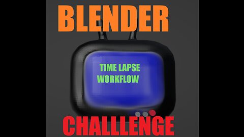 Blender 3d 10 Minute Challenge EP 2 (TIMELAPSE)