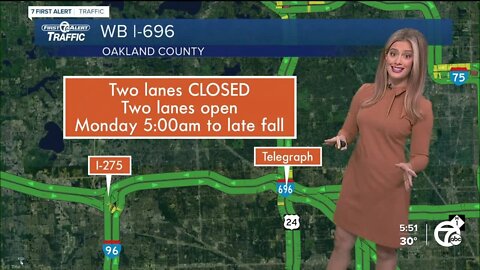 Two freeway closures in effect this weekend