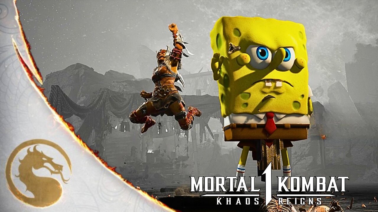 Mortal Kombat 1 Khaos Reigns - SpongeBob SquarePants Gameplay Teaser