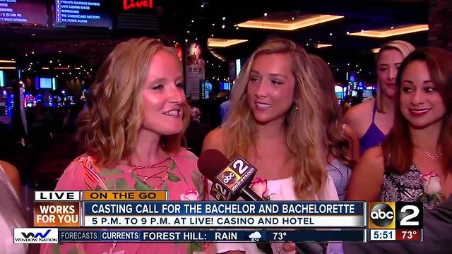 Bachelor Casting Call at Live! Casino and Hotel