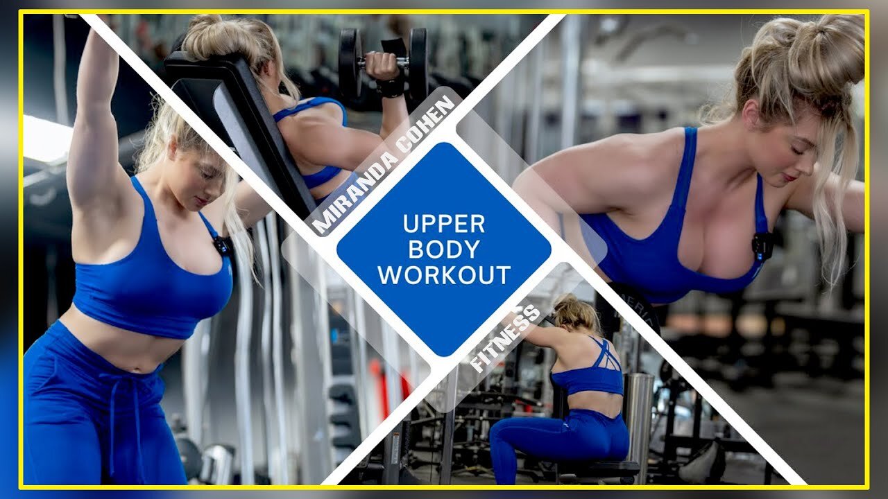 Let's do Upper Body || Make Uper Body With Miranda Cohen || Miranda Cohen Fitness 👌 || 2023