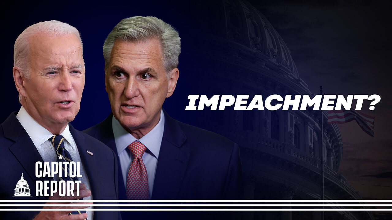 House Speaker Kevin McCarthy Floats Impeachment Inquiry of Biden