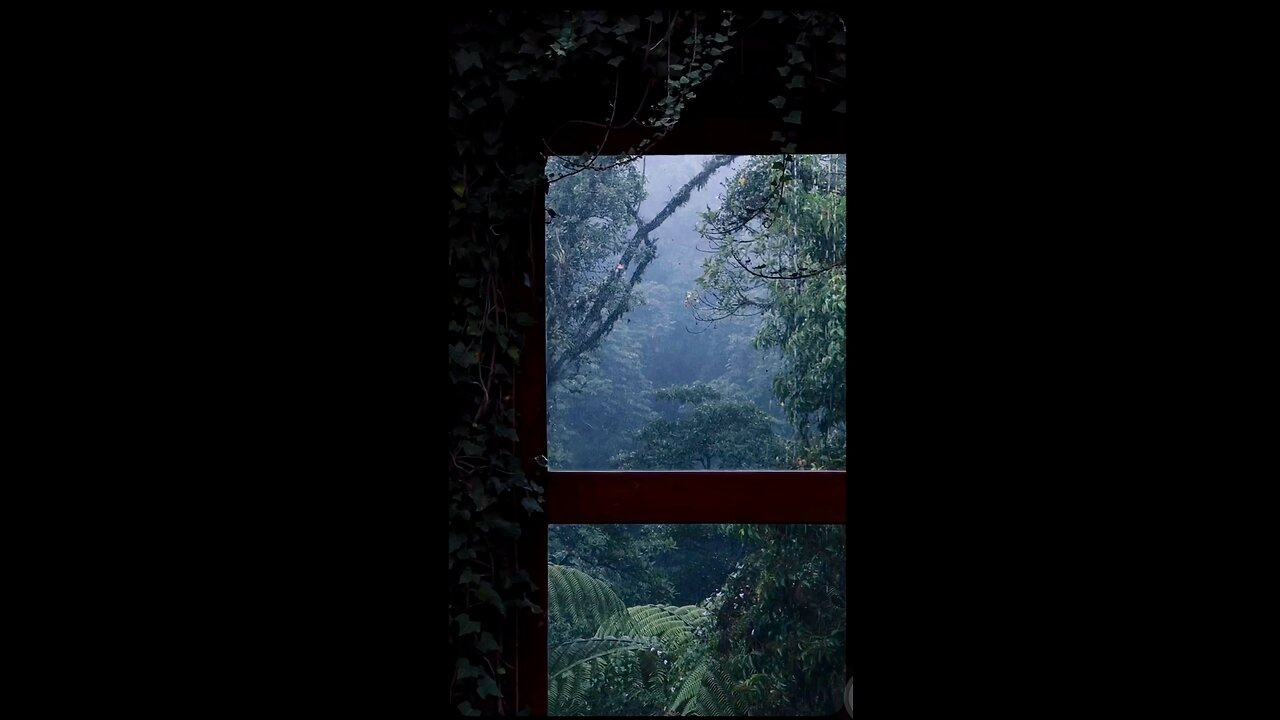 Raining 🌧️in the jungle Meditation 🧘♀️