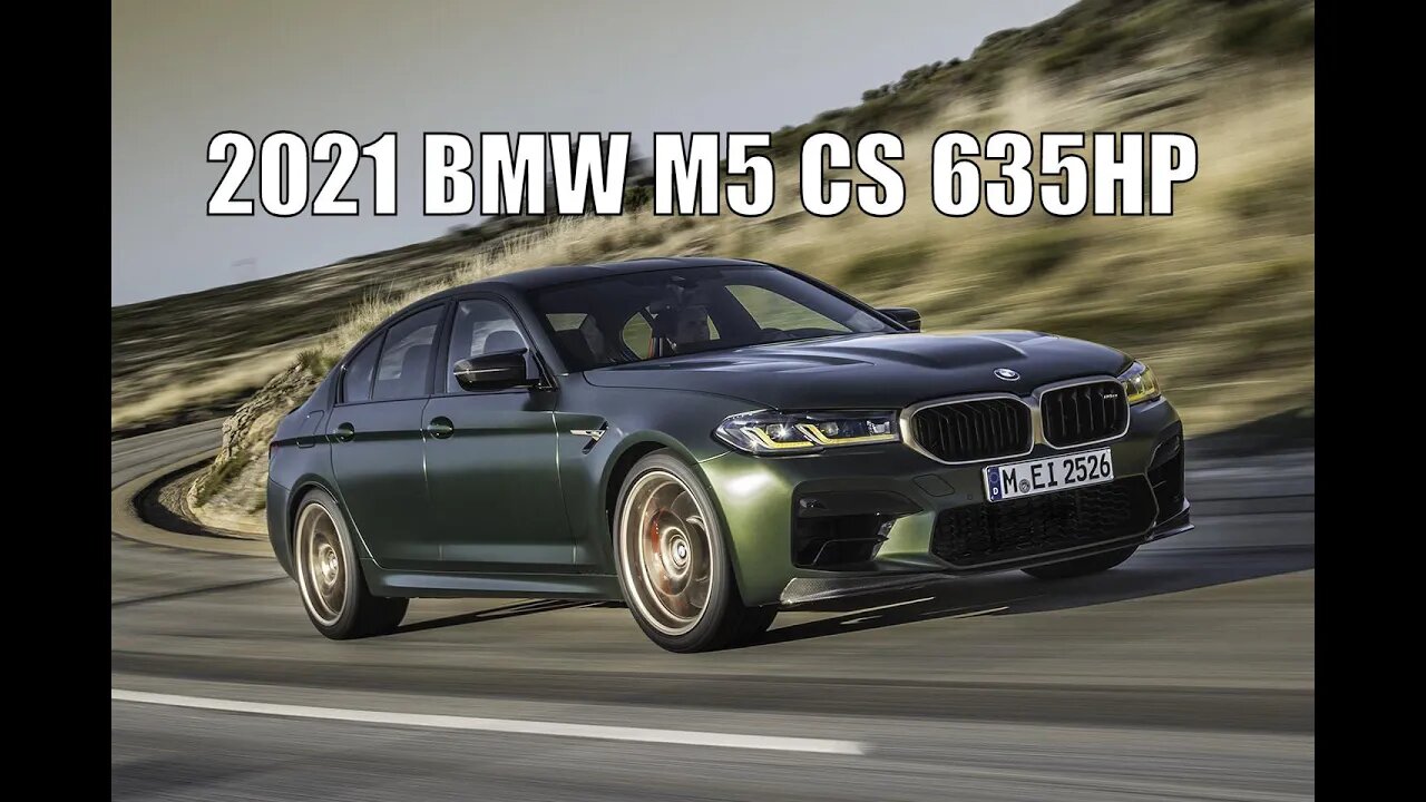 2021 BMW M5 CS 635HP