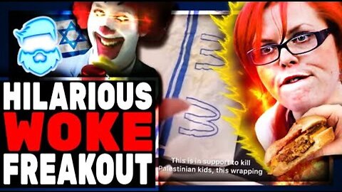 UNHINGED LEFTIST HAS MELTDOWN OVER MCDONALDS WRAPPER