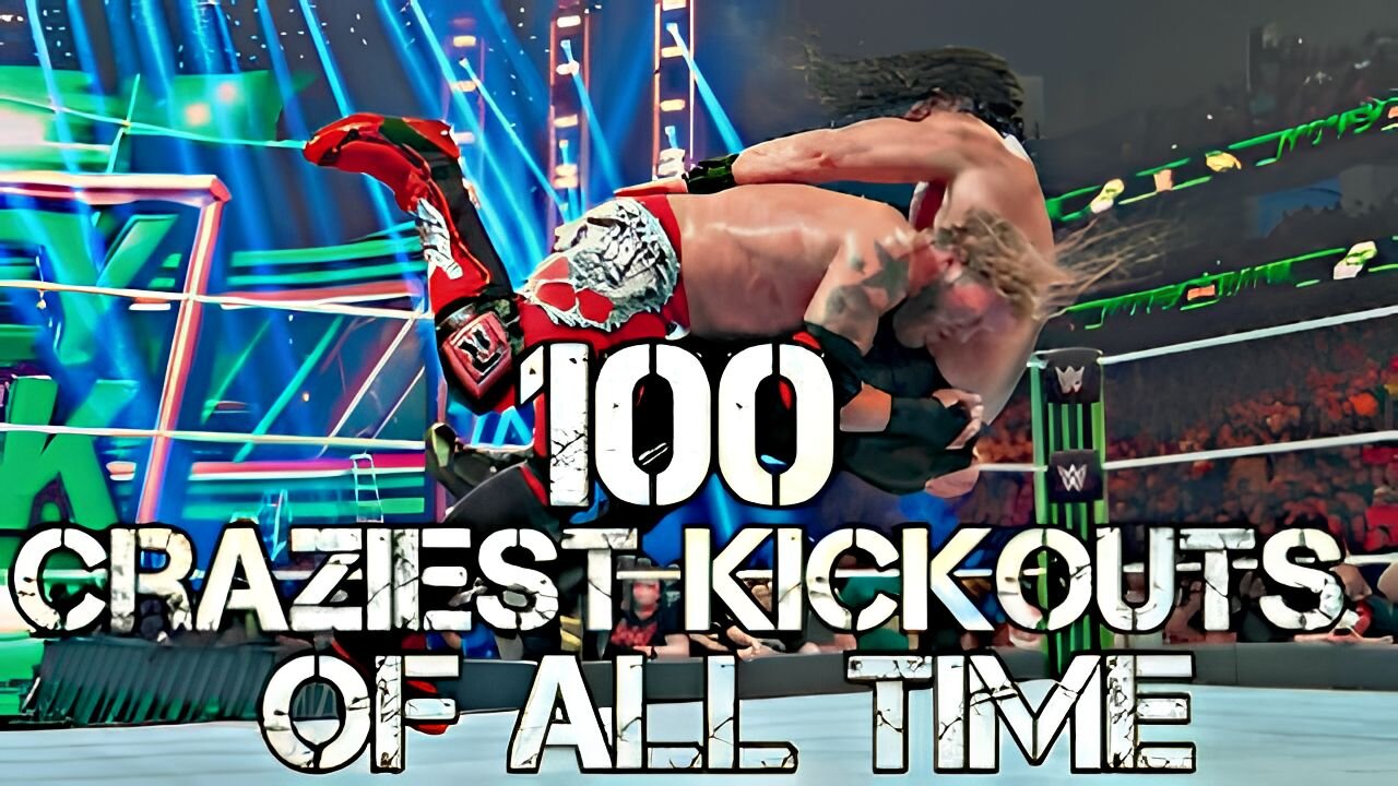 WWE 100 Greatest Kickouts of all time ||UEW||