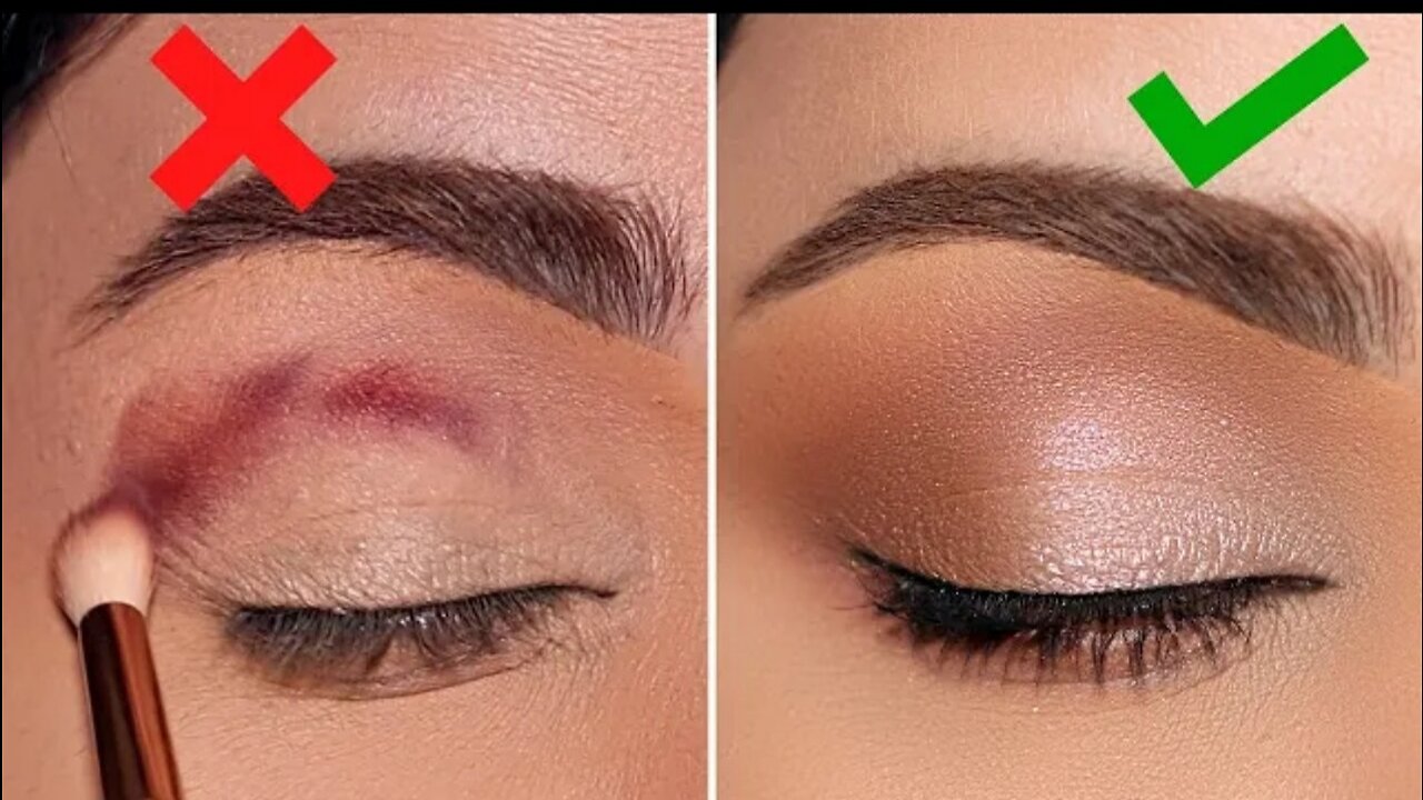 Things you should do to make your eye makeup smooth not patchy!
