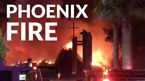 Notre Dame Fire Update + Phoenix Church Fire One Hose Watering Tree