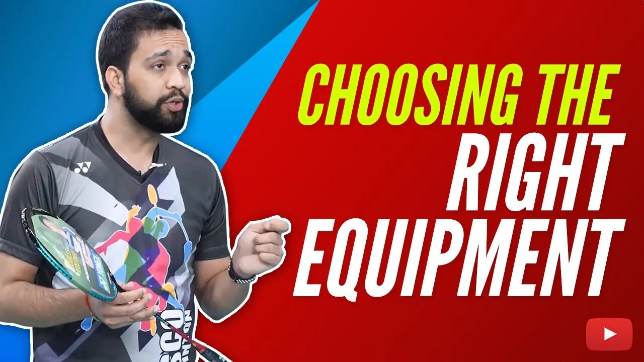 Become a Better Badminton Player - Choosing the Right Equipment (Racket, Strings) - Abhishek Ahlawat