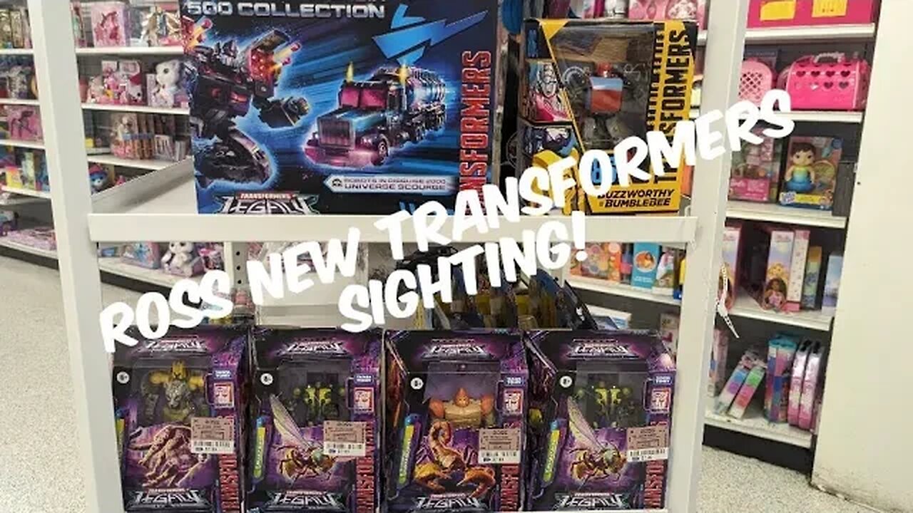 Transformers New Action Figure Sighting at Ross! Scourge Cliffjumper, Blurr, Velocitron figures...