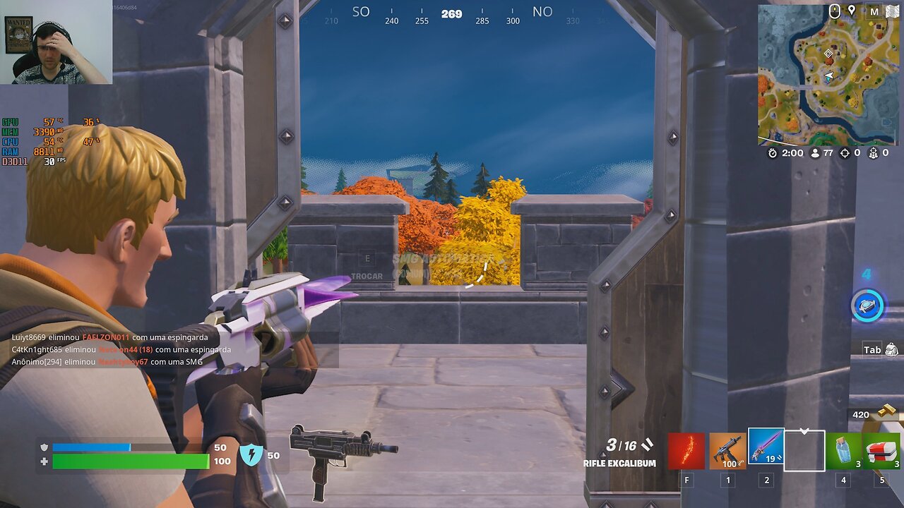 FORTNITE 13 - SOLO - EXCALIBUR