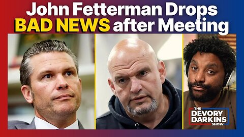 John Fetterman Drops BAD NEWS on Democrats After Meeting with Pete Hegseth