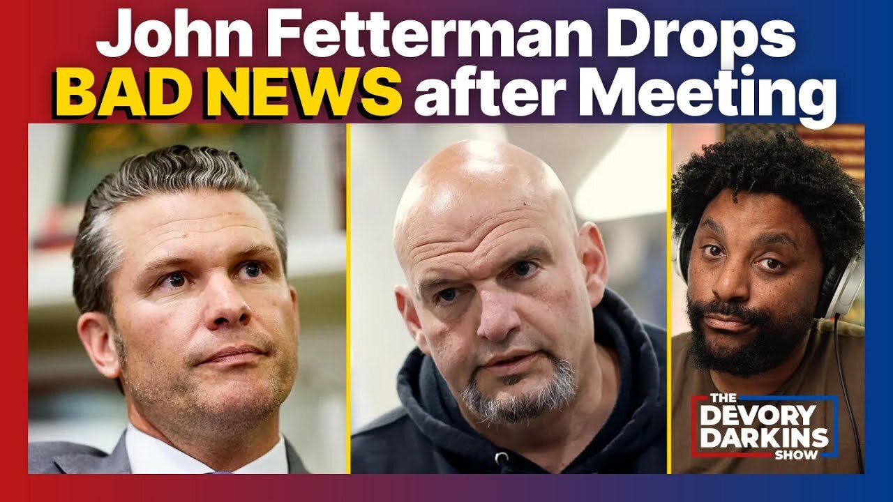 John Fetterman Drops BAD NEWS on Democrats After Meeting with Pete Hegseth