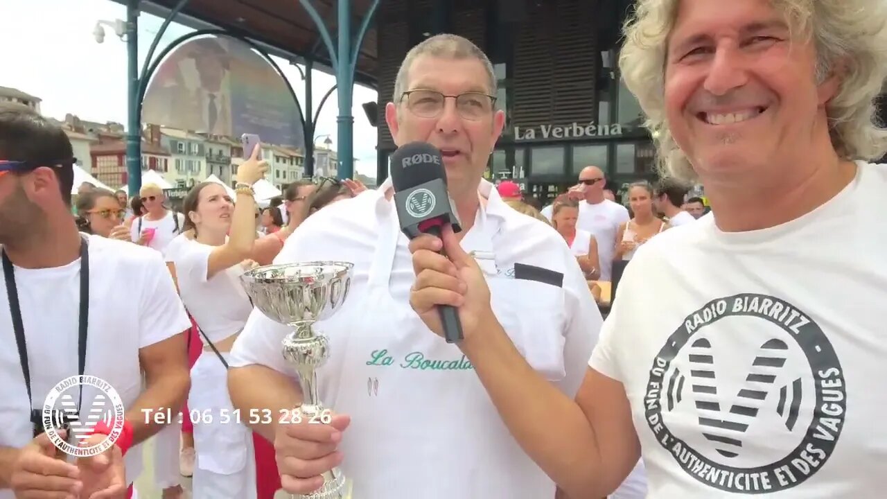 Yves Champion du monde des omelettes - Radio Biarritz [en direct 🔴]