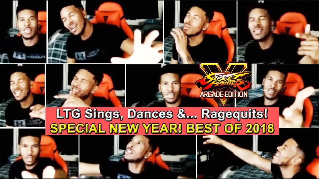 LTG Low Tier God sings, dances & ragequits - Best of 2018 (SF5) [Major Start Reupload]