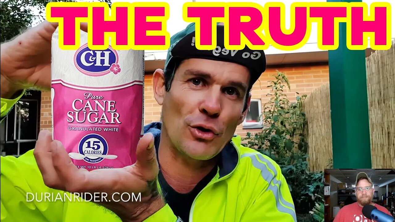 Durianrider is a FRAUD The UGLY TRUTH about SUGAR | Sugar is ACIDIC