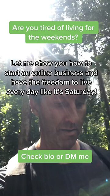 Are you tired of living for the weekends?