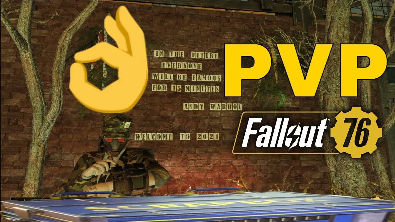 PvPing An Actual Garbage Can In Fallout 76