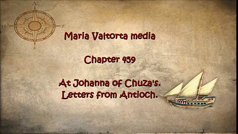 At Johanna of Chuza's. Letters from Antioch.