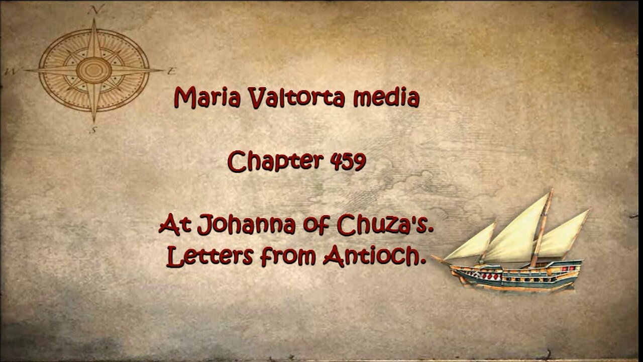 At Johanna of Chuza's. Letters from Antioch.
