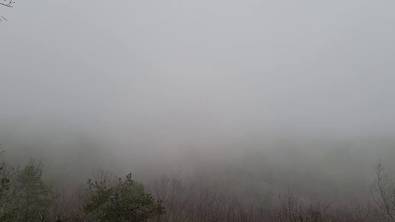 Big Canoe Time Lapse - Cold Foggy Morning (4K) - 01/08/21