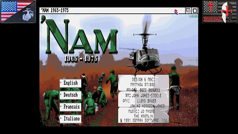 'NAM 1965-1975 (Commodore Amiga 500 - Attract Mode) [EU Only]