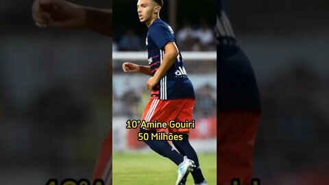 Top 10 Centro Avante mais caro do Futebol Prt 1