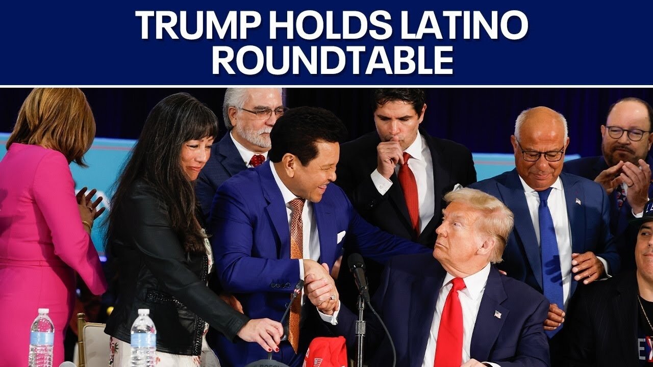 >>> Donald Trump hosts Latino roundtable in Miami