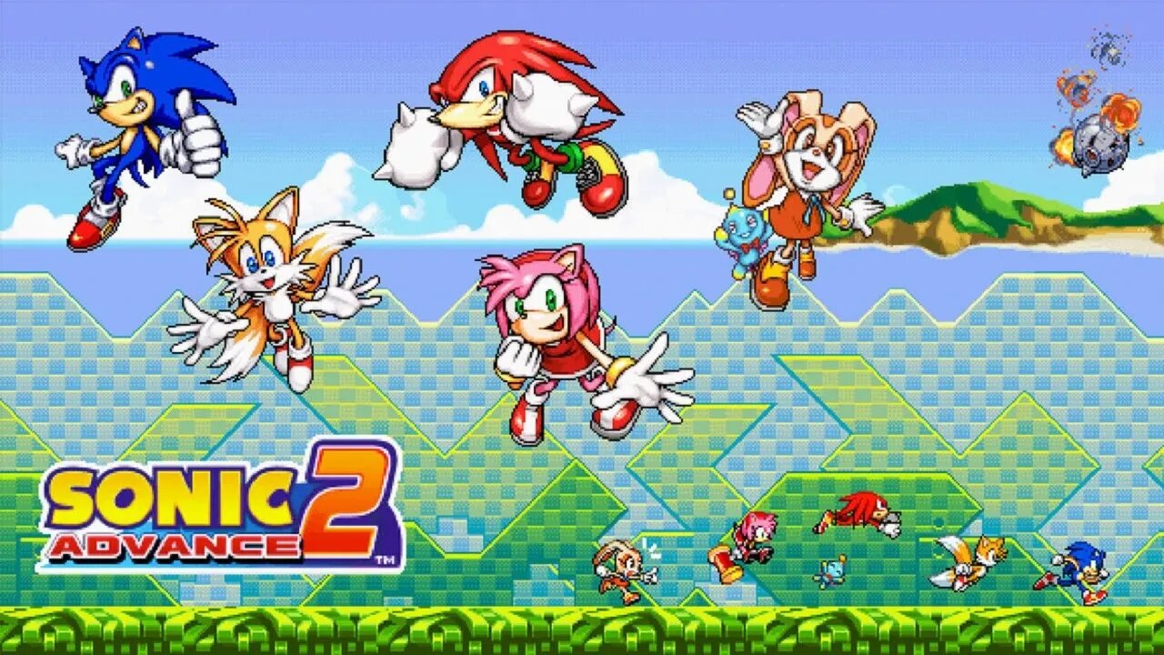 Sonic Advance 2 - GBA (Hot Carter)