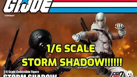 THREEZERO 1/6 STORM SHADOW - HASBRO AND THREEZERO PARTNER FOR 1/6 GI JOE LINE - NINJA KNIGHT