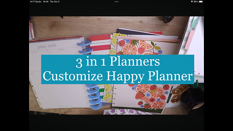 Making 3 Planners Into 1 *Transformer Planners 3 to 1* New Covers & Pages